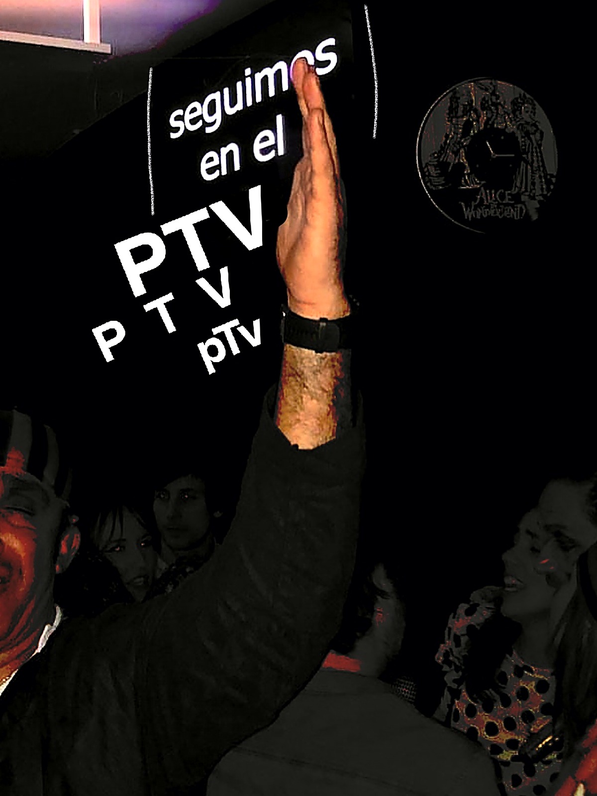 Cartel: seguimos en el PTV